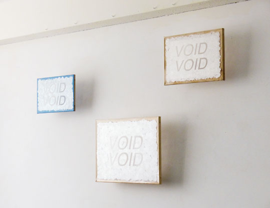 Philip Bradshaw, Installation view, Open Studio 2017